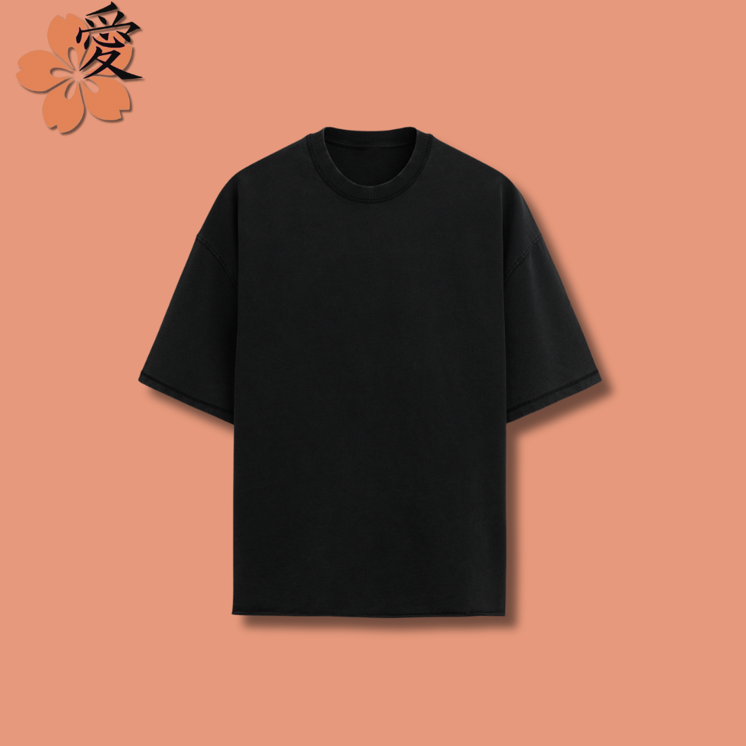 Jinu Shirt with orange Text