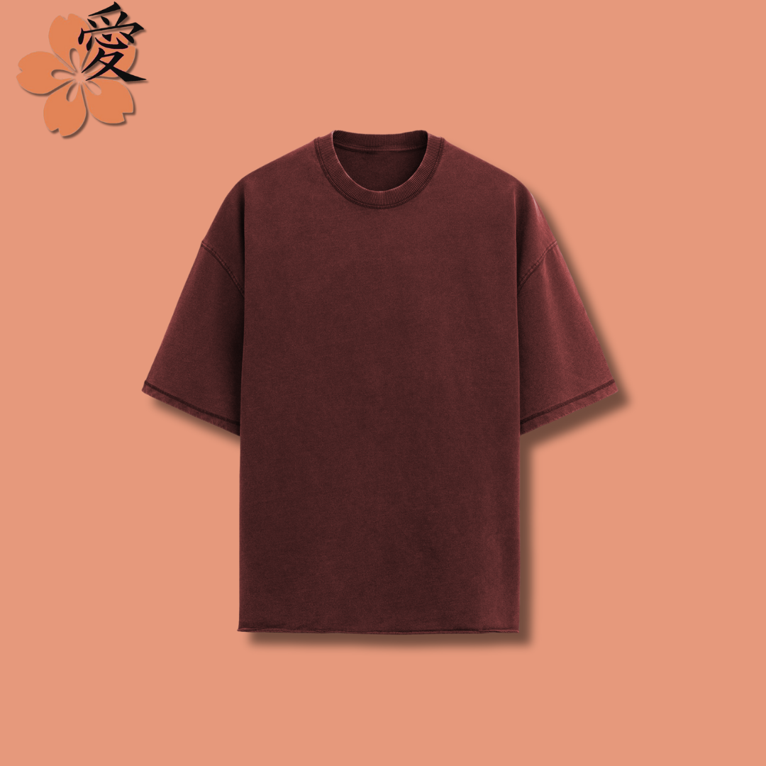 Jinu Shirt with orange Text